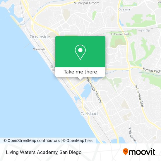 Mapa de Living Waters Academy