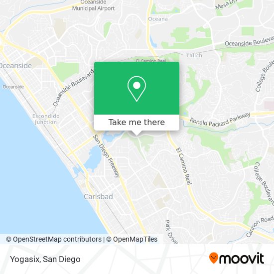 Yogasix map