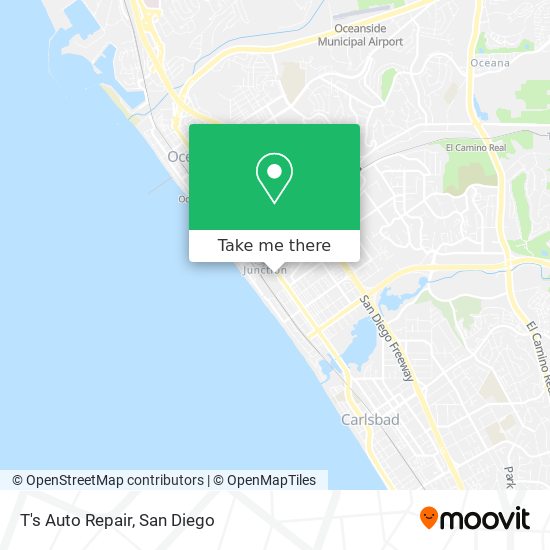 T's Auto Repair map