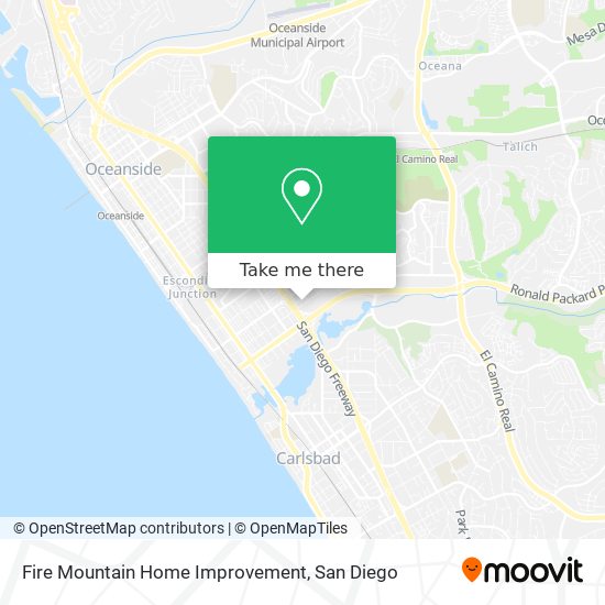 Mapa de Fire Mountain Home Improvement