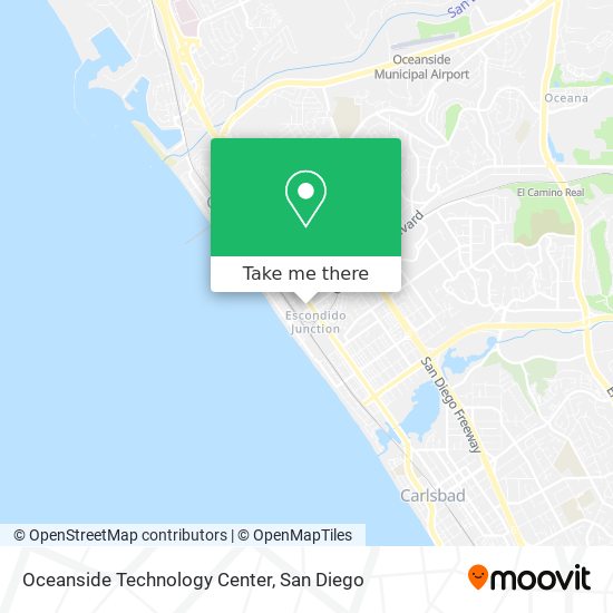 Mapa de Oceanside Technology Center