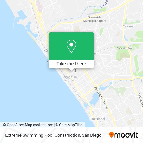 Extreme Swimming Pool Construction map