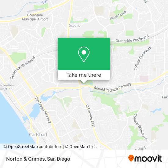 Norton & Grimes map
