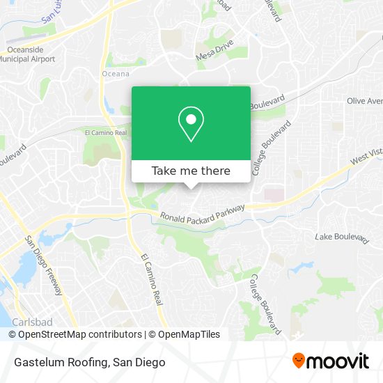 Mapa de Gastelum Roofing