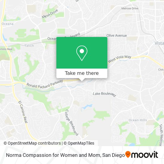 Norma Compassion for Women and Mom map