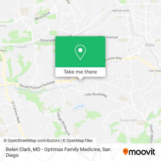 Mapa de Belen Clark, MD - Optimas Family Medicine