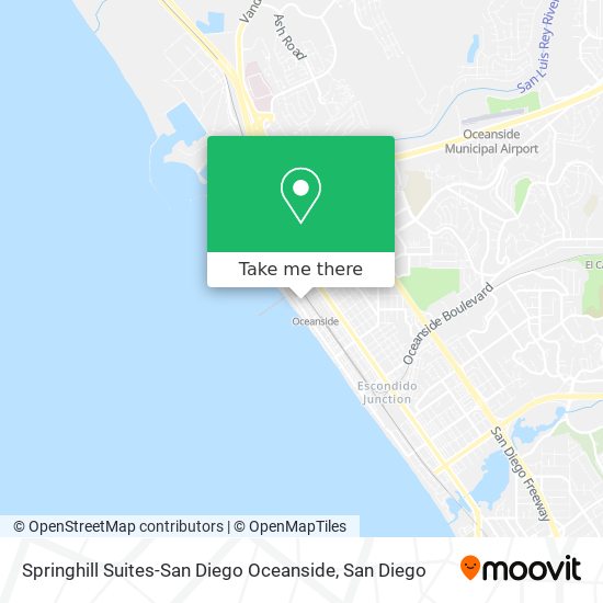 Springhill Suites-San Diego Oceanside map