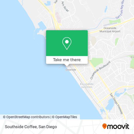 Mapa de Southside Coffee