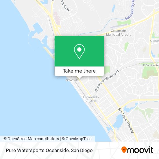 Mapa de Pure Watersports Oceanside