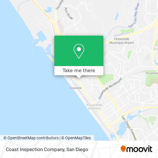 Coast Inspection Company map