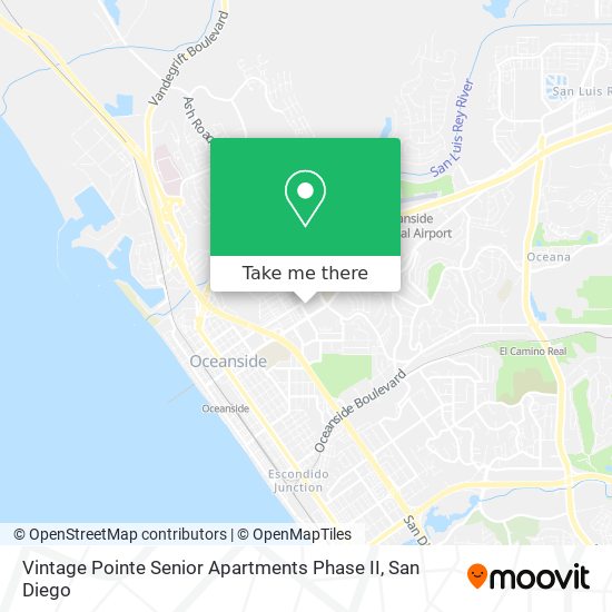 Mapa de Vintage Pointe Senior Apartments Phase II