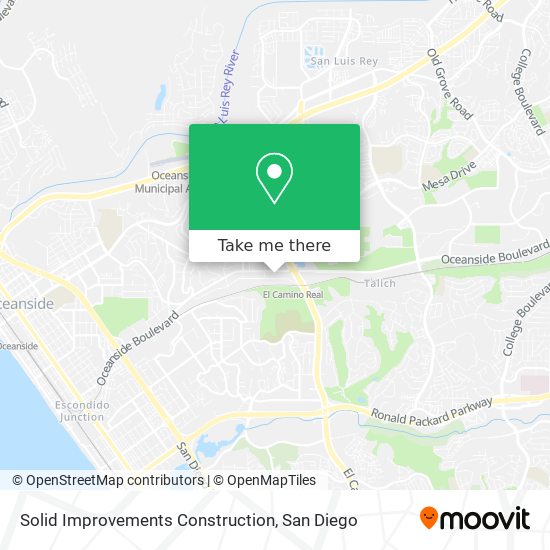 Solid Improvements Construction map