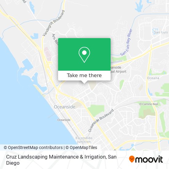 Cruz Landscaping Maintenance & Irrigation map