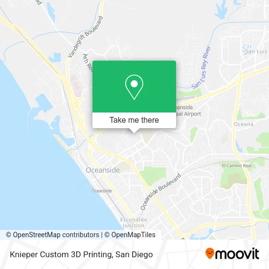 Mapa de Knieper Custom 3D Printing