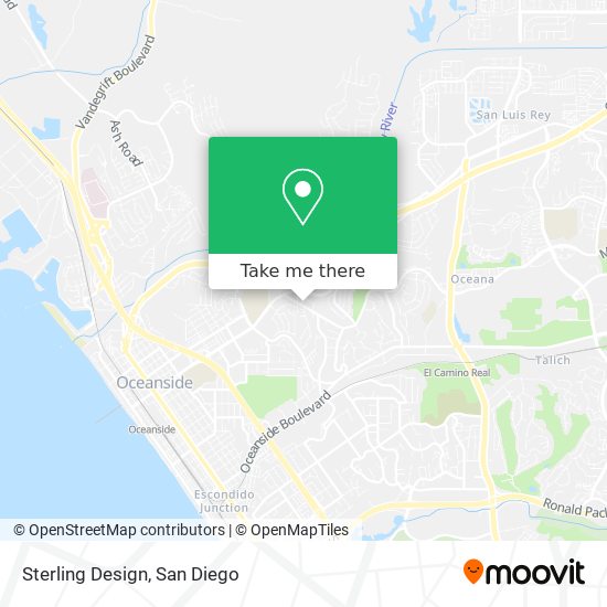 Mapa de Sterling Design
