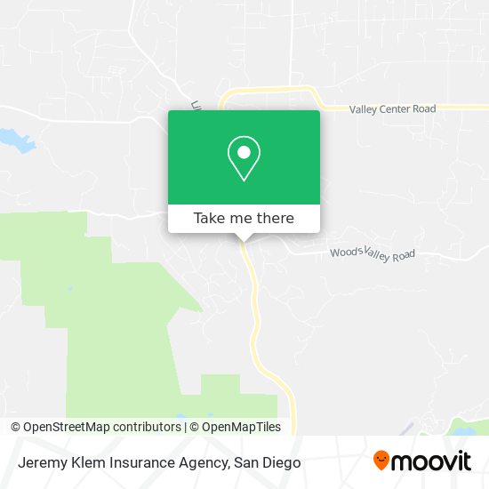 Mapa de Jeremy Klem Insurance Agency