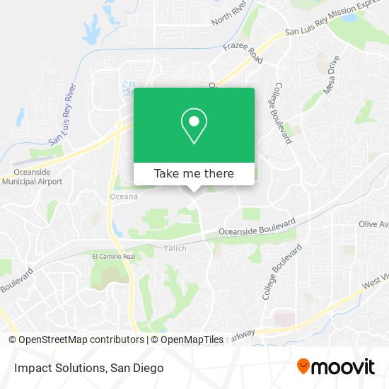 Impact Solutions map