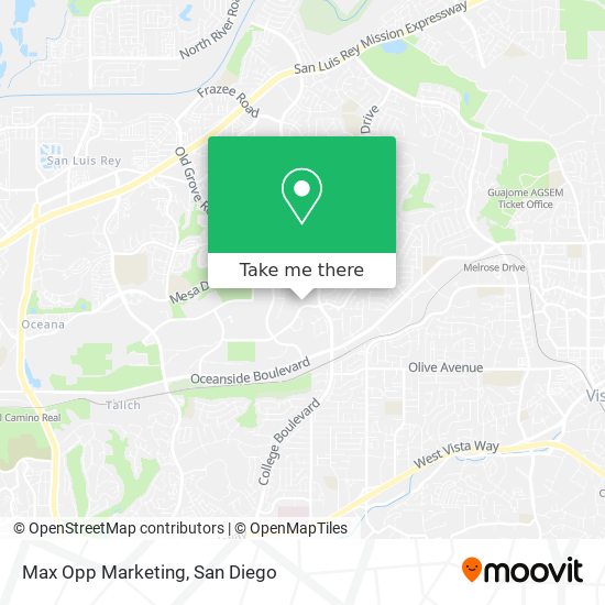 Max Opp Marketing map