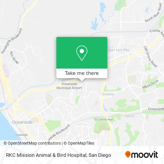 RKC Mission Animal & Bird Hospital map