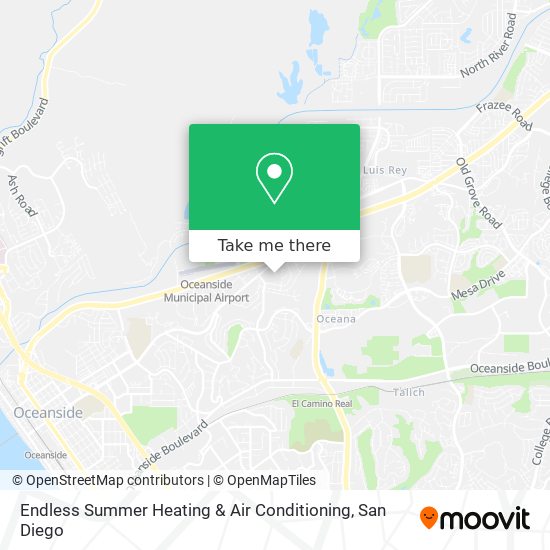 Mapa de Endless Summer Heating & Air Conditioning