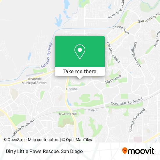 Mapa de Dirty Little Paws Rescue