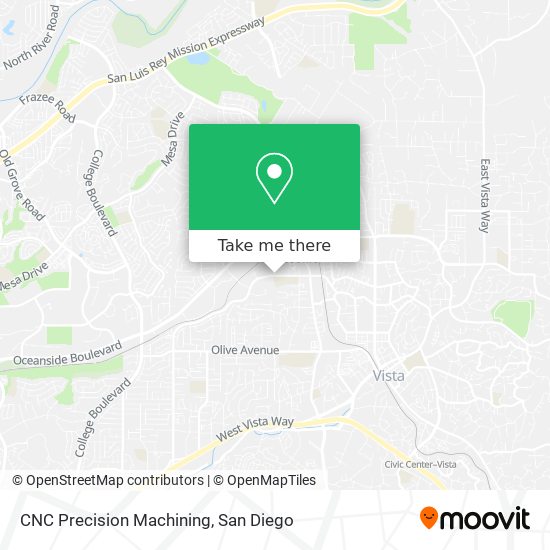 CNC Precision Machining map