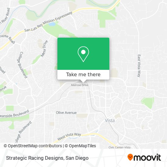Strategic Racing Designs map
