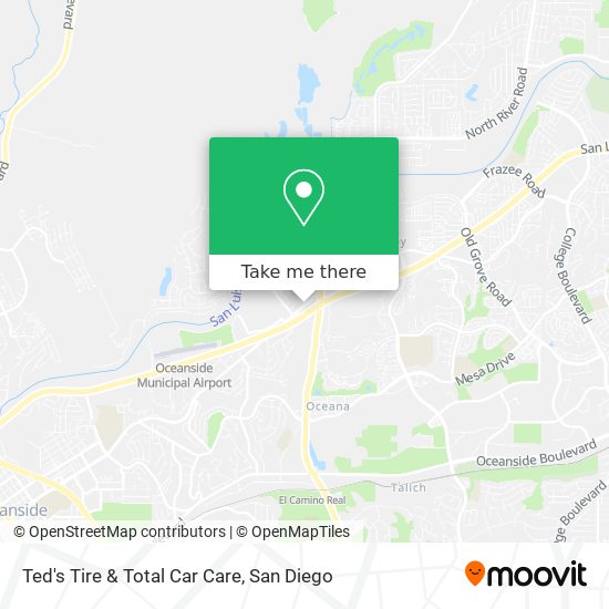 Mapa de Ted's Tire & Total Car Care