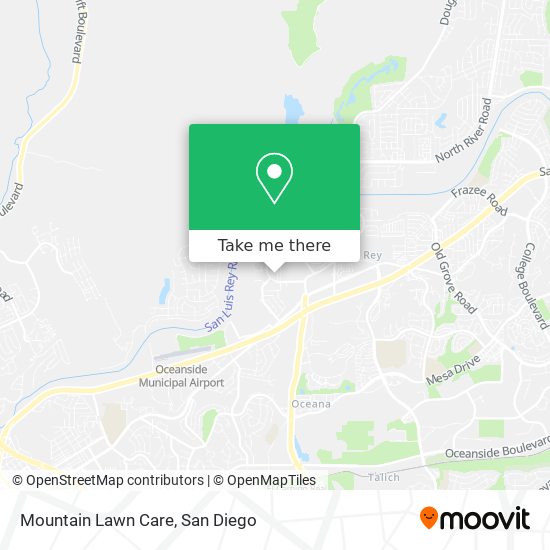 Mapa de Mountain Lawn Care