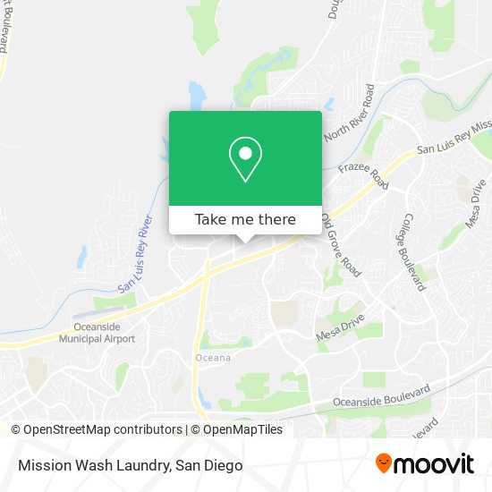 Mission Wash Laundry map