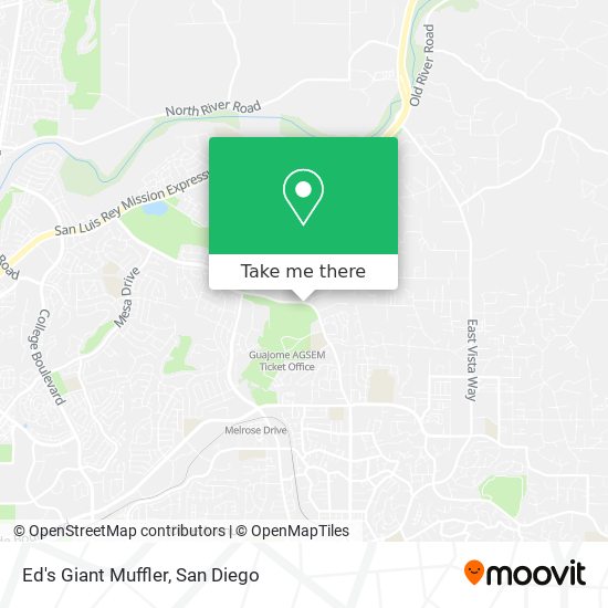 Ed's Giant Muffler map