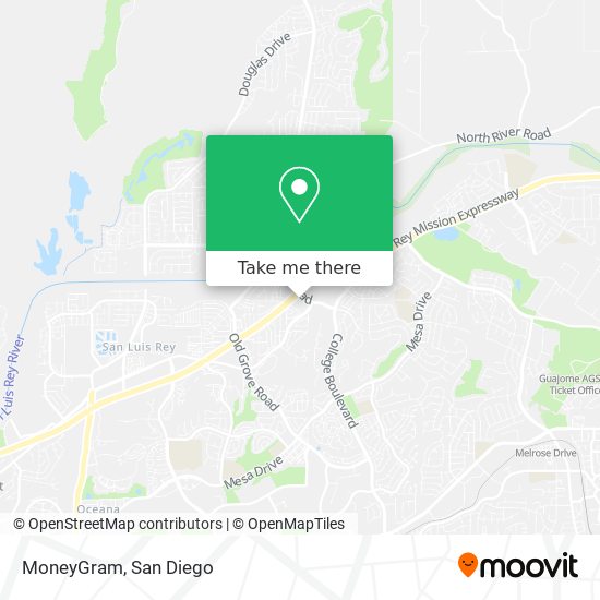 MoneyGram map