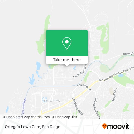 Ortega's Lawn Care map