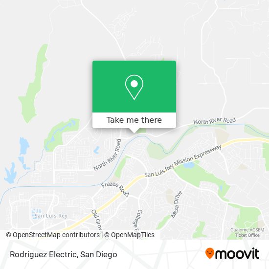 Mapa de Rodriguez Electric