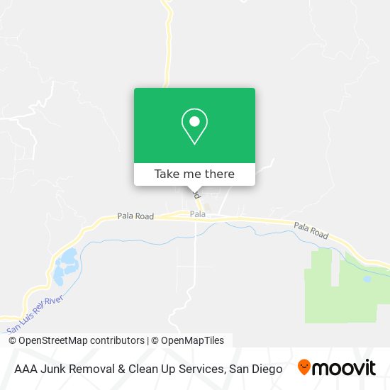 AAA Junk Removal & Clean Up Services map