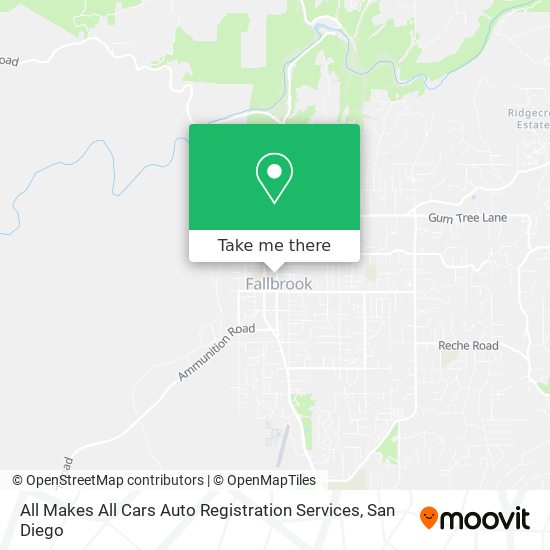 All Makes All Cars Auto Registration Services map