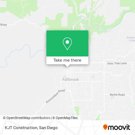 KJT Construction map