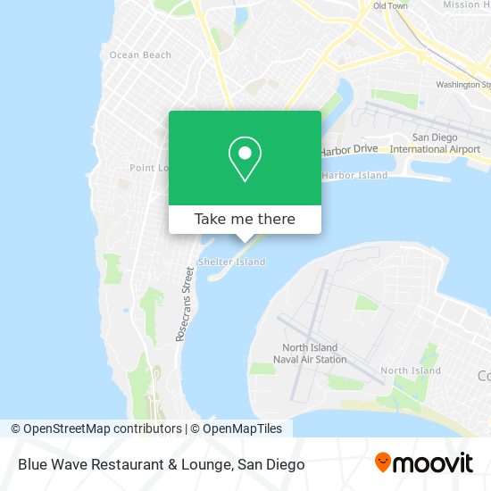 Blue Wave Restaurant & Lounge map
