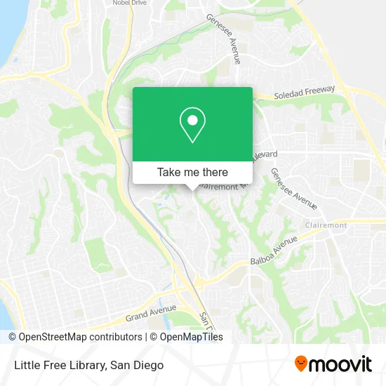Mapa de Little Free Library