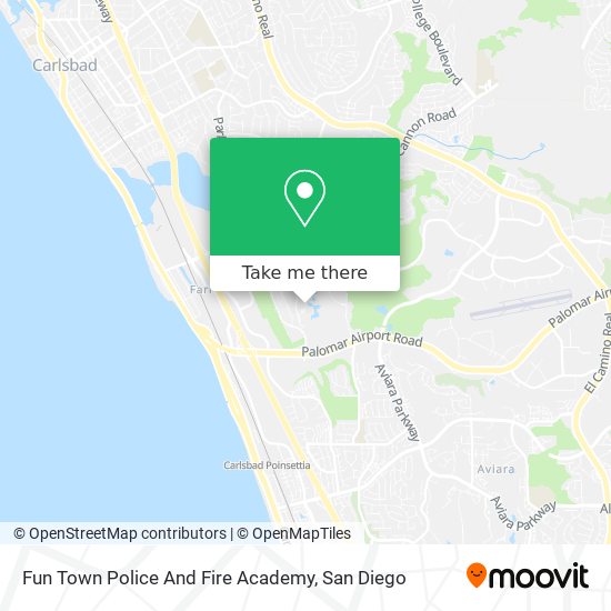 Fun Town Police And Fire Academy map