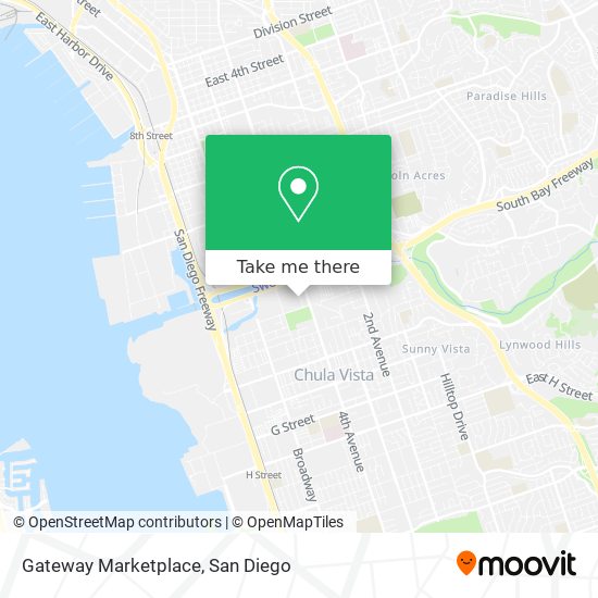 Gateway Marketplace map