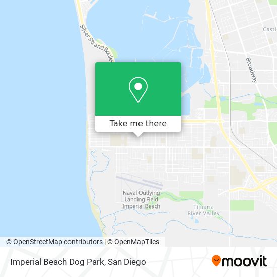 Mapa de Imperial Beach Dog Park