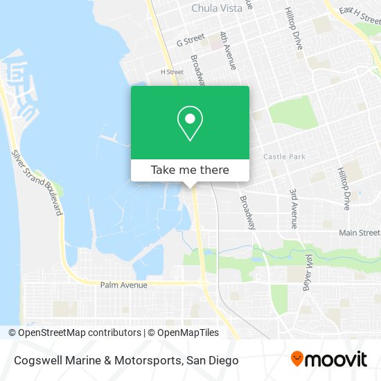 Cogswell Marine & Motorsports map