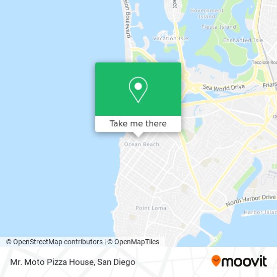 Mapa de Mr. Moto Pizza House