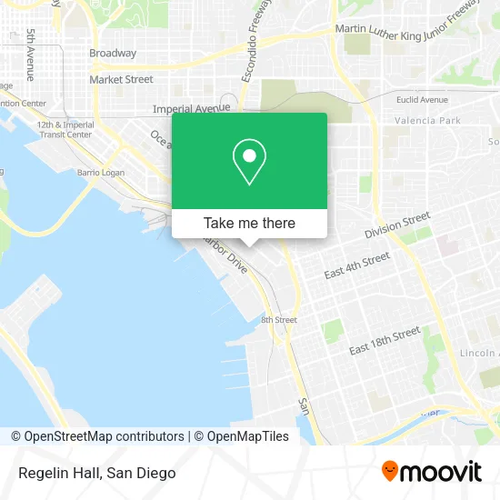 Regelin Hall map