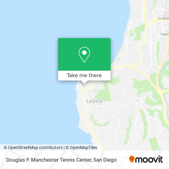 Douglas F. Manchester Tennis Center map