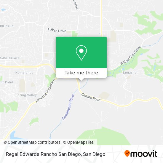 Mapa de Regal Edwards Rancho San Diego