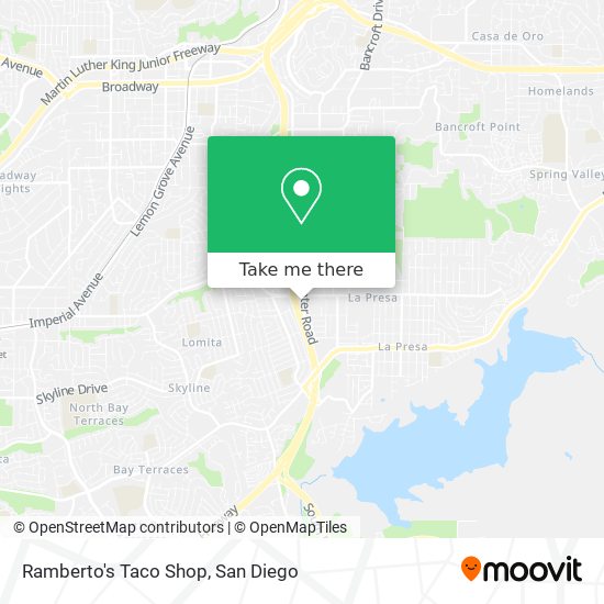 Ramberto's Taco Shop map