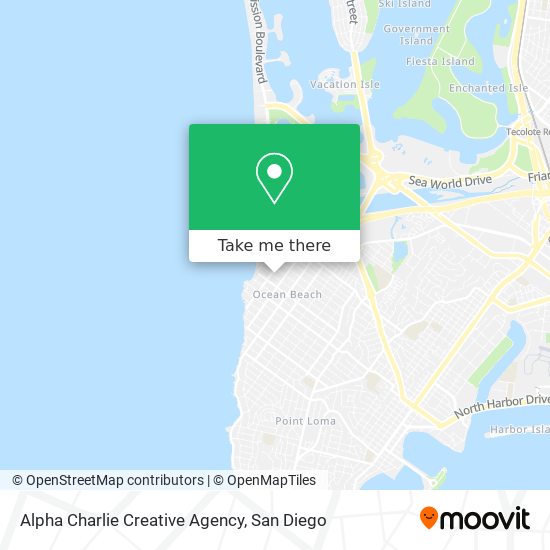 Mapa de Alpha Charlie Creative Agency
