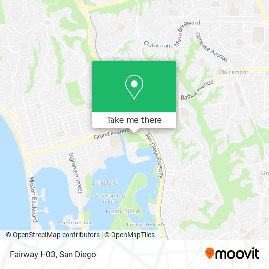 Fairway H03 map